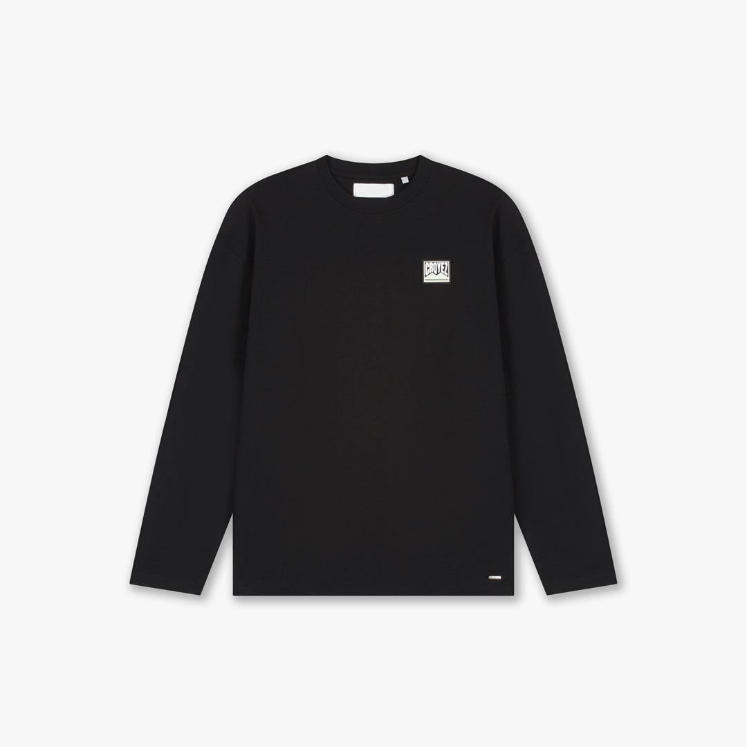 Croyez Patch Longsleeve T-Shirt | Black