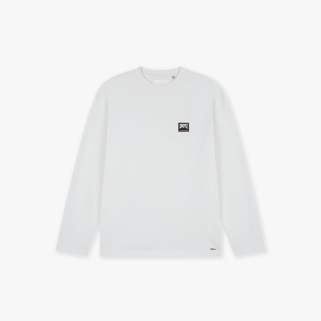 Croyez Patch Longsleeve T-Shirt | White