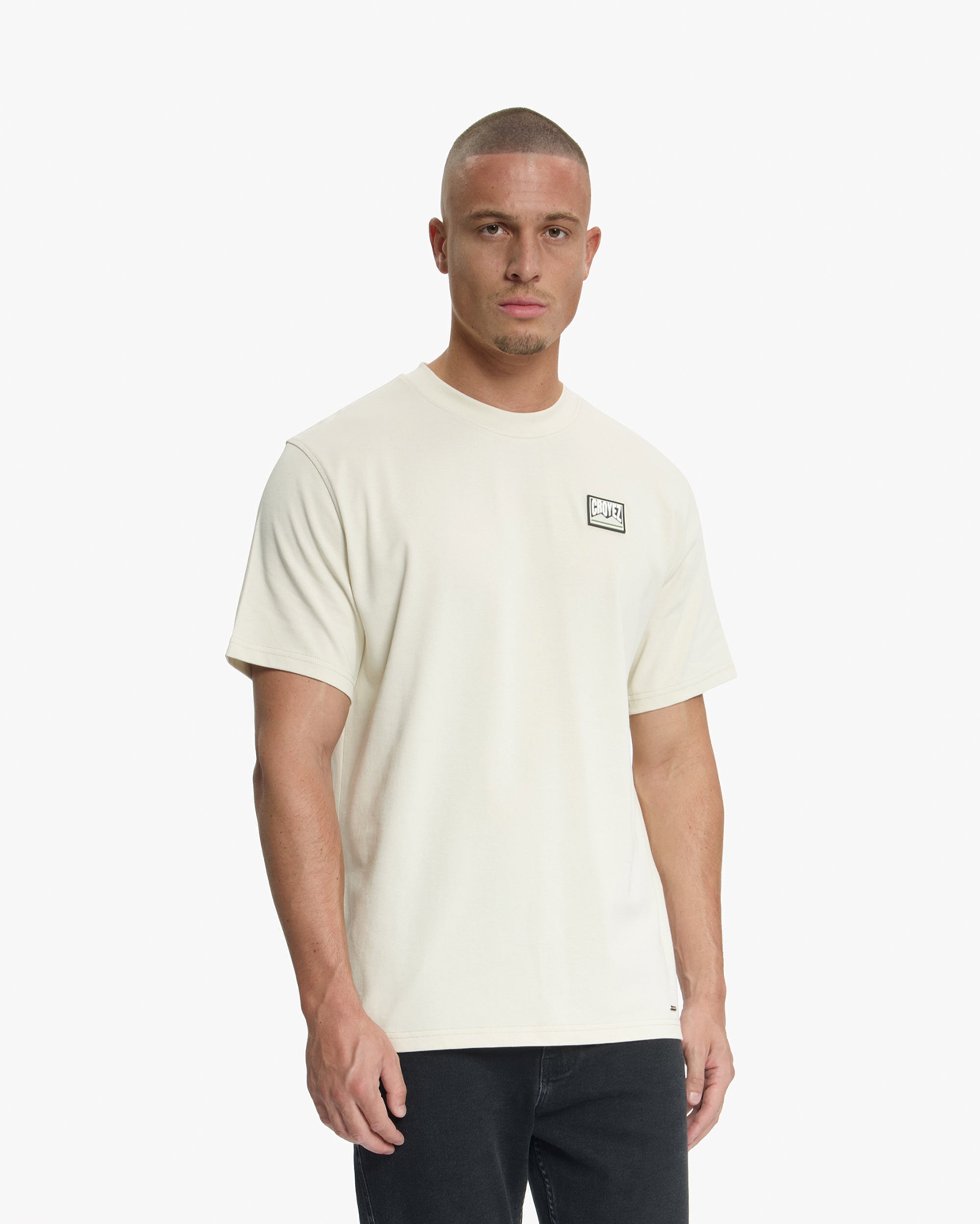 Croyez Patch T-Shirt | Light Beige