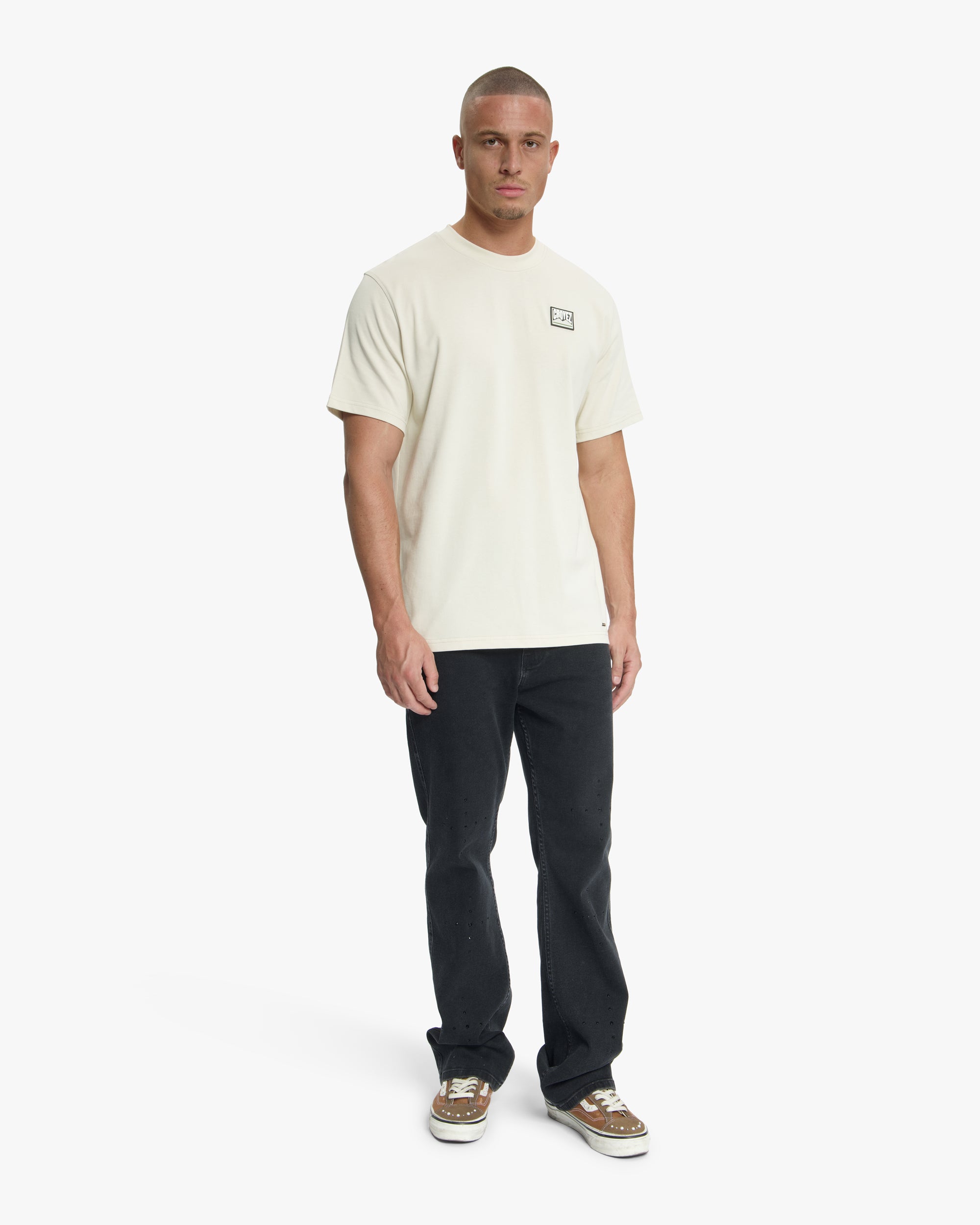 Croyez Patch T-Shirt | Light Beige