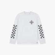 Croyez Cross Longsleeve T-Shirt | White