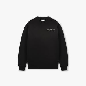 Croyez Studio Faded Sweater | Black