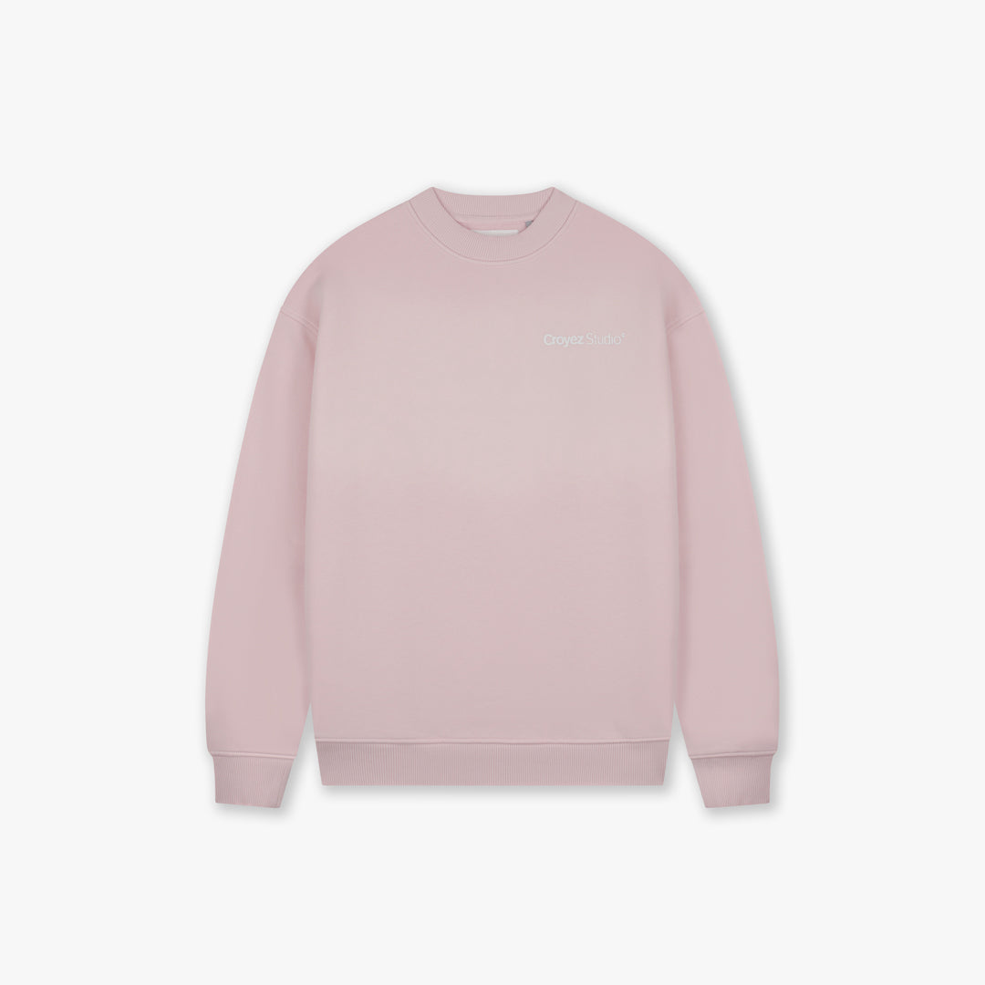  Croyez Studio Faded Sweater | Pink
