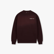 Croyez Studio Faded Sweater | Raisin Red