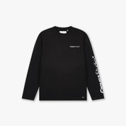 Croyez Studio Faded Longsleeve T-Shirt | Black