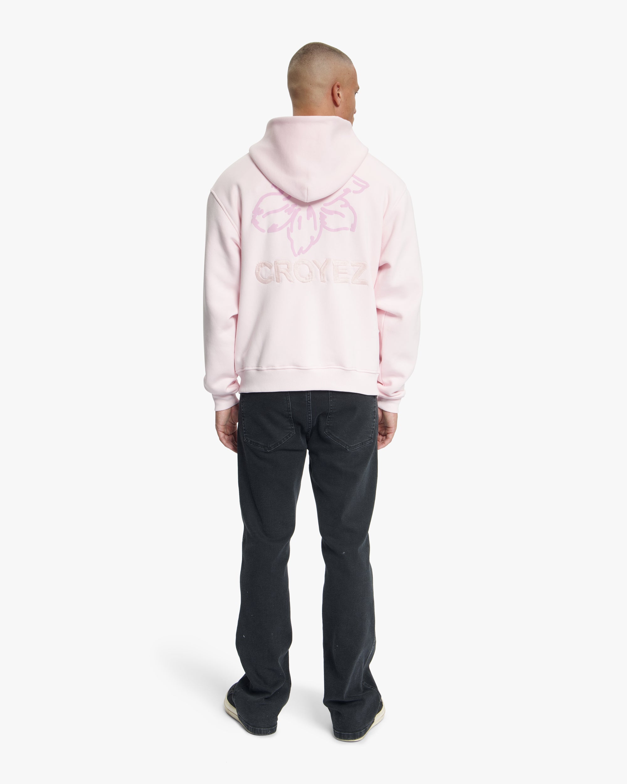 Croyez Gardener Zip Hoodie | Pink