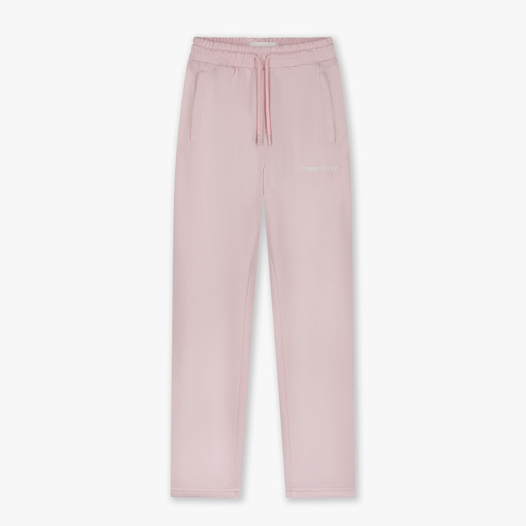  Croyez Studio Faded Straight Leg Sweatpants | Pink
