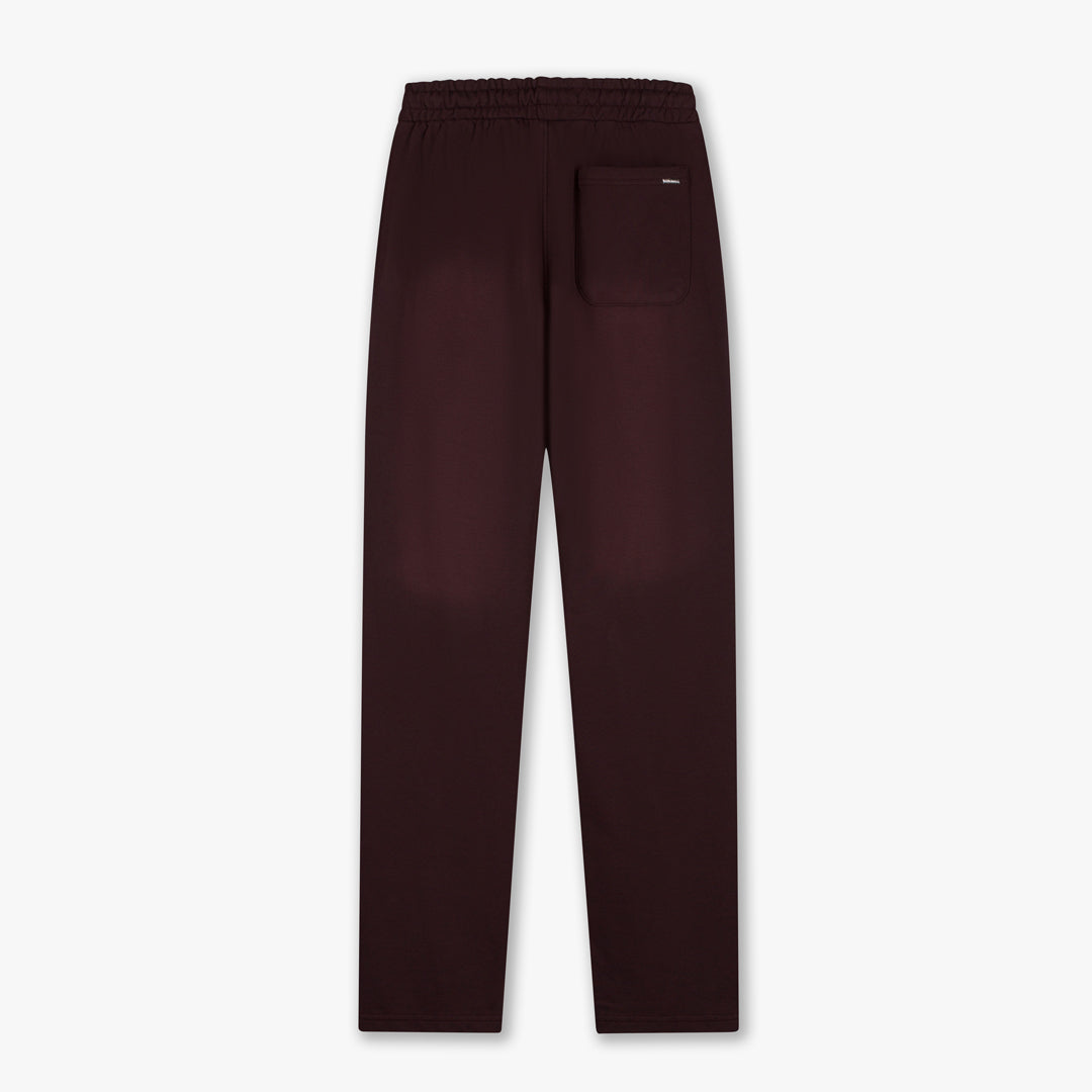 Croyez Studio Faded Straight Leg Sweatpants | Raisin Red