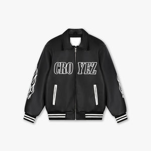 Croyez Studio Leather Jacket | Black