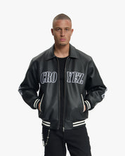 Croyez Studio Leather Jacket | Black