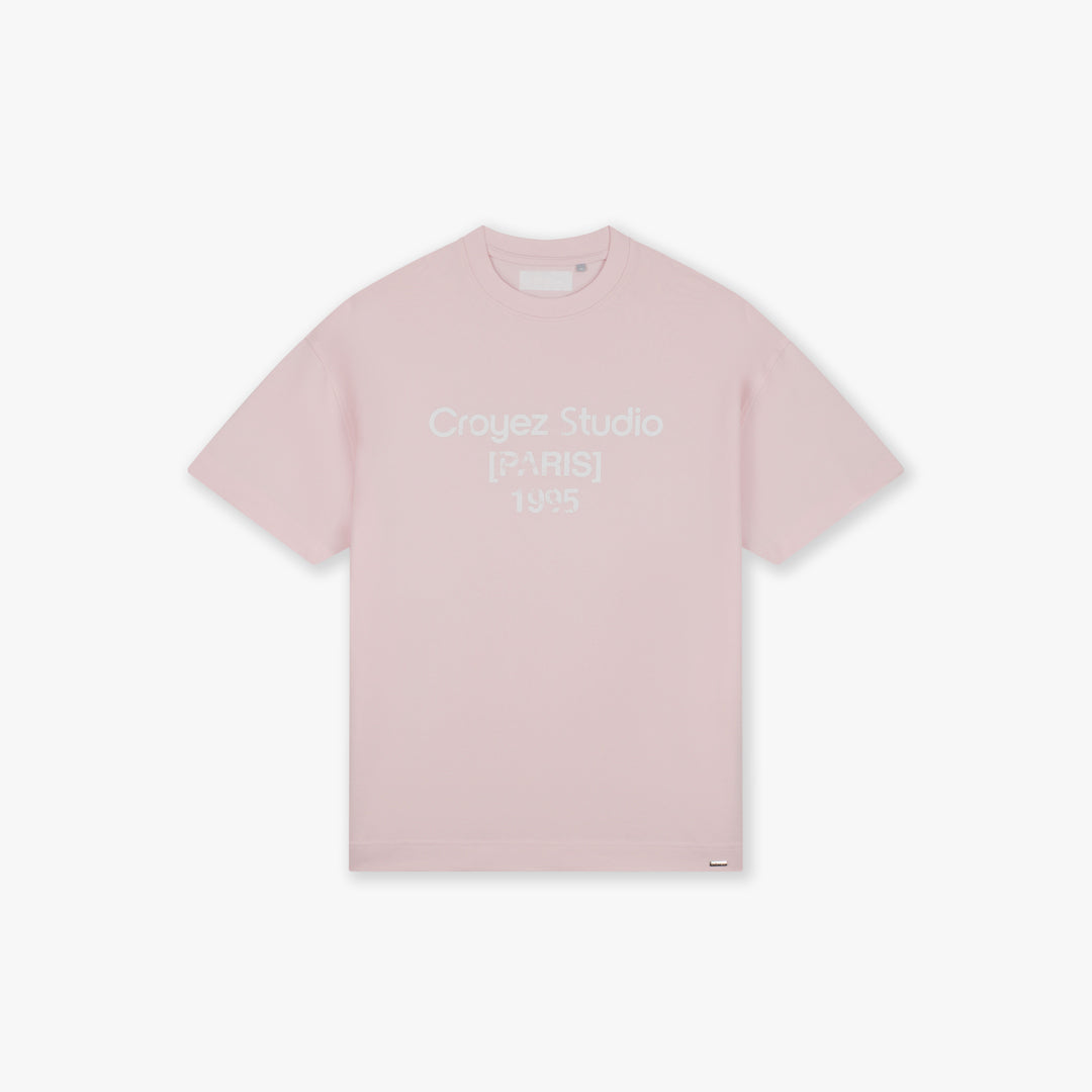  Croyez Studio Damaged T-Shirt | Pink