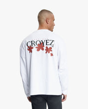 Croyez Botanique Longsleeve T-Shirt | White