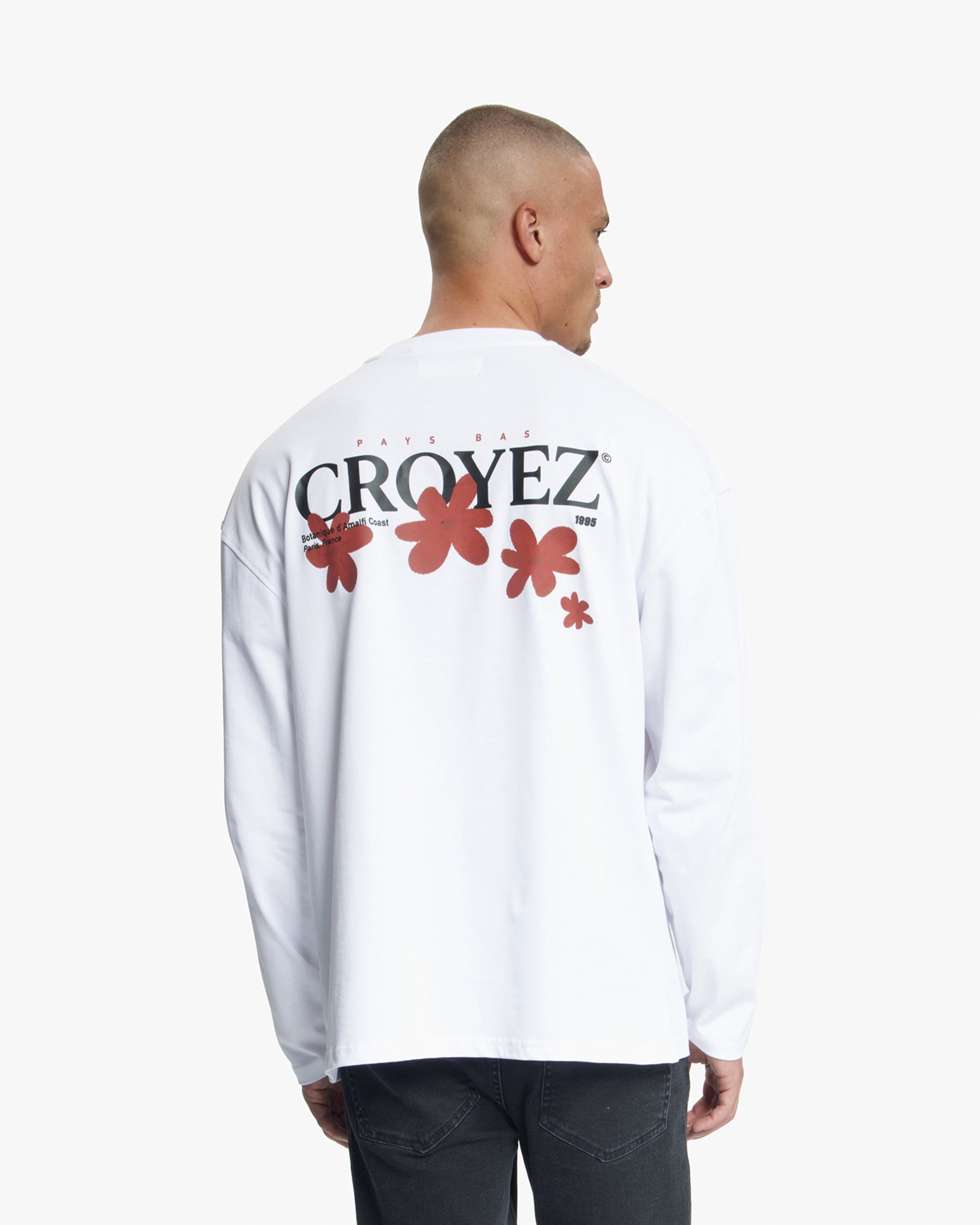 Croyez Botanique Longsleeve T-Shirt | White