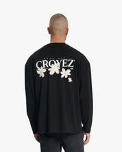 Croyez Botanique Longsleeve T-Shirt | Black