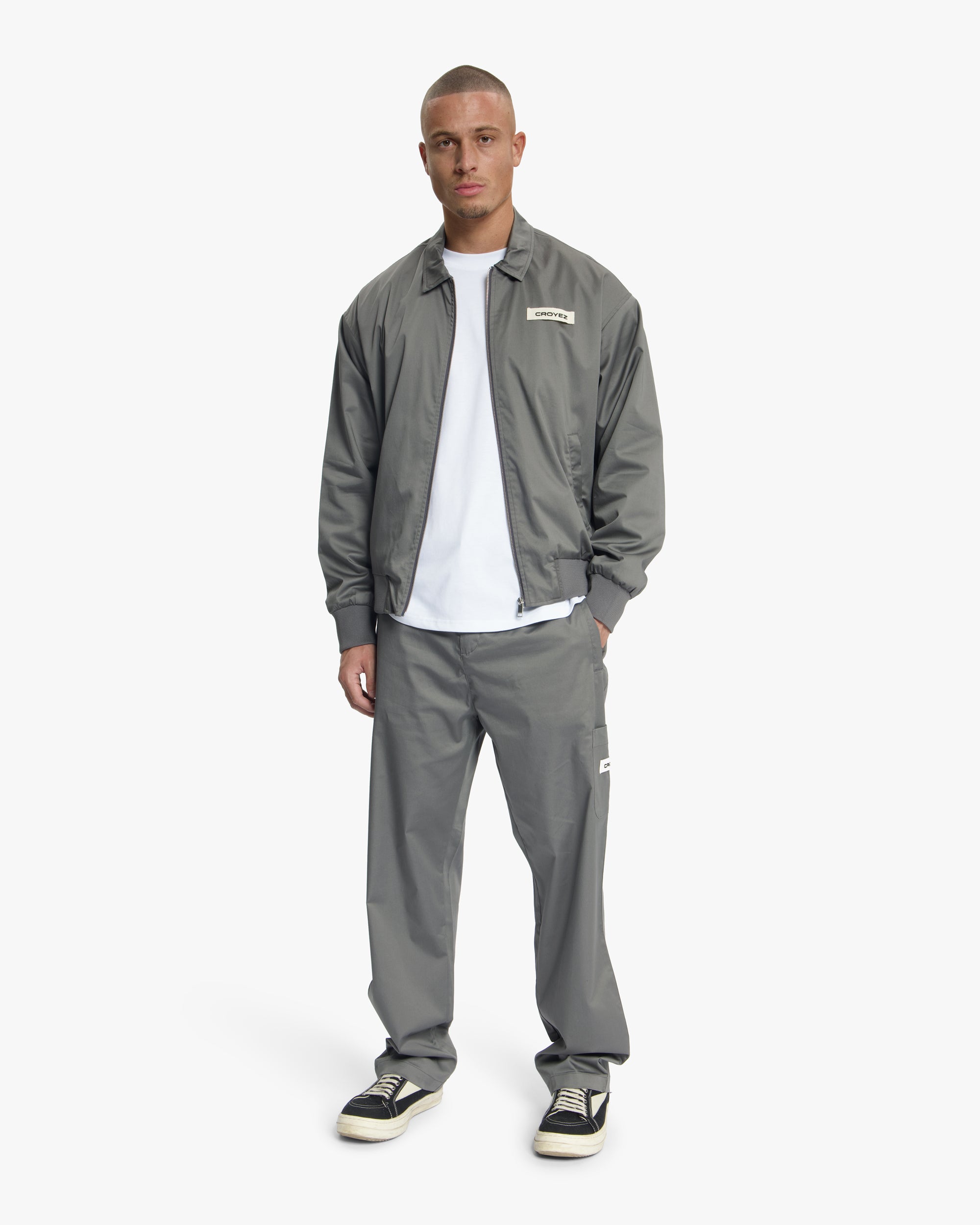 Croyez Etiquette Satin Jacket | Antra