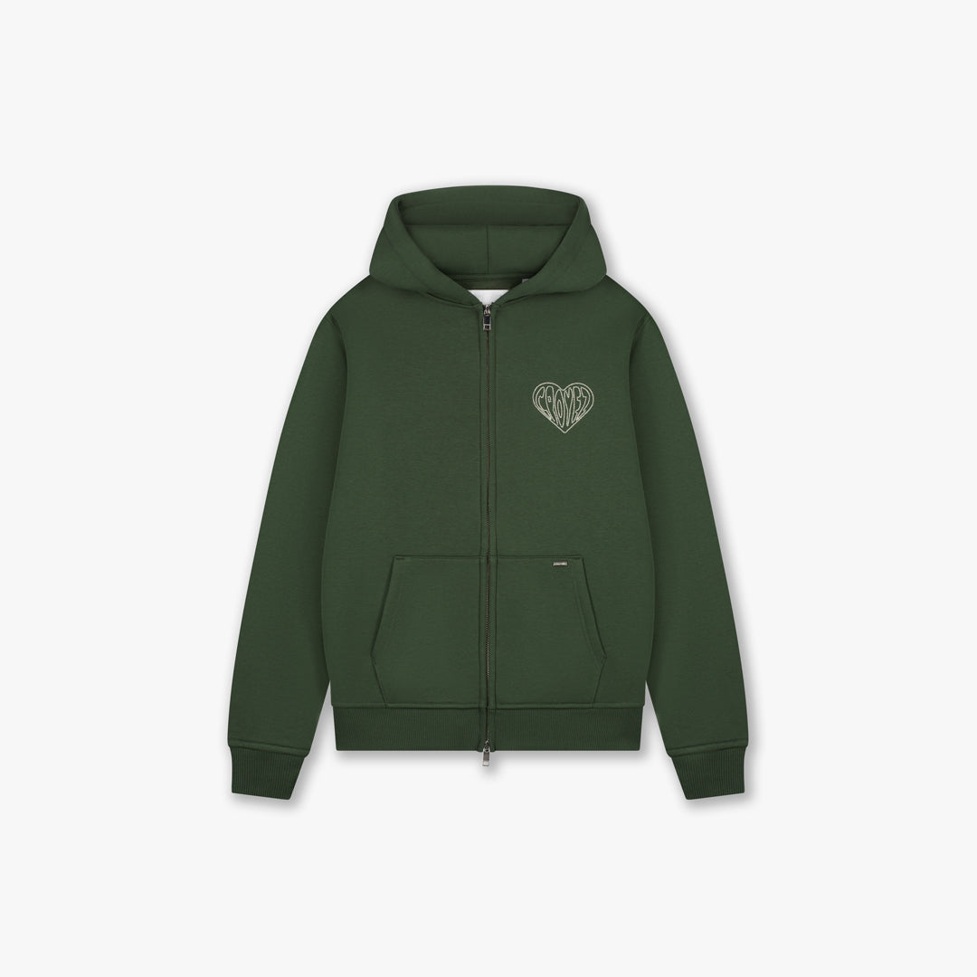 CRA50026055_Forest_Green_Croyez_Stitched_Heart_Zip_Hoodie_Front.jpg