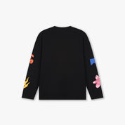 Croyez Sketched Longsleeve T-Shirt | Black