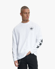 Croyez Rockstar Longsleeve T-Shirt | White