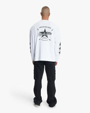 Croyez Rockstar Longsleeve T-Shirt | White