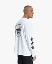 Croyez Rockstar Longsleeve T-Shirt | White