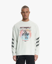 Croyez Lost Signal Longsleeve T-Shirt | Grey