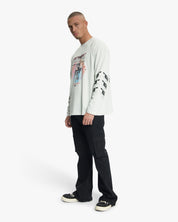 Croyez Lost Signal Longsleeve T-Shirt | Grey
