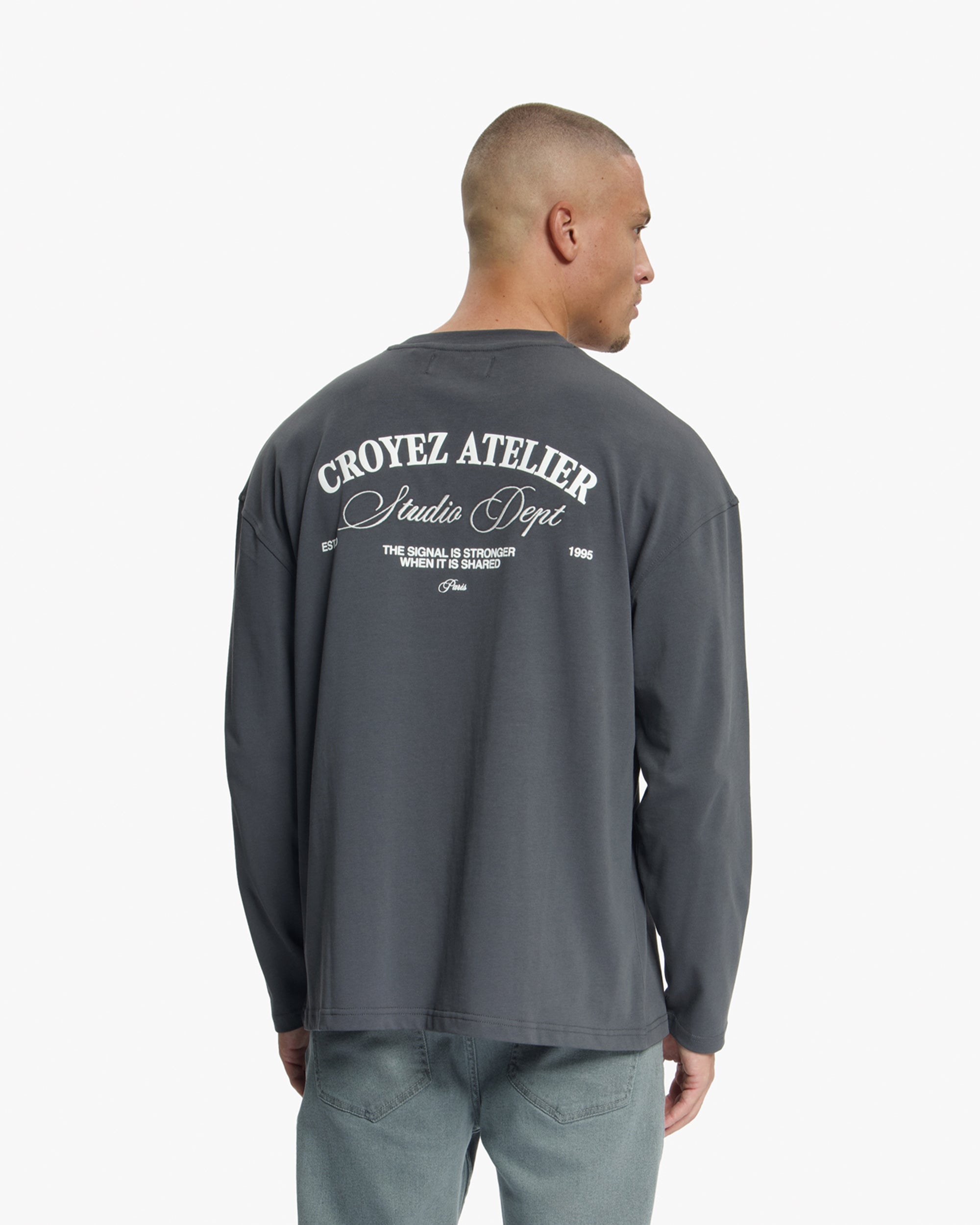 Croyez Studio Dept Longsleeve T-Shirt | Antra