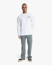 Croyez Studio Dept Longsleeve T-Shirt | White