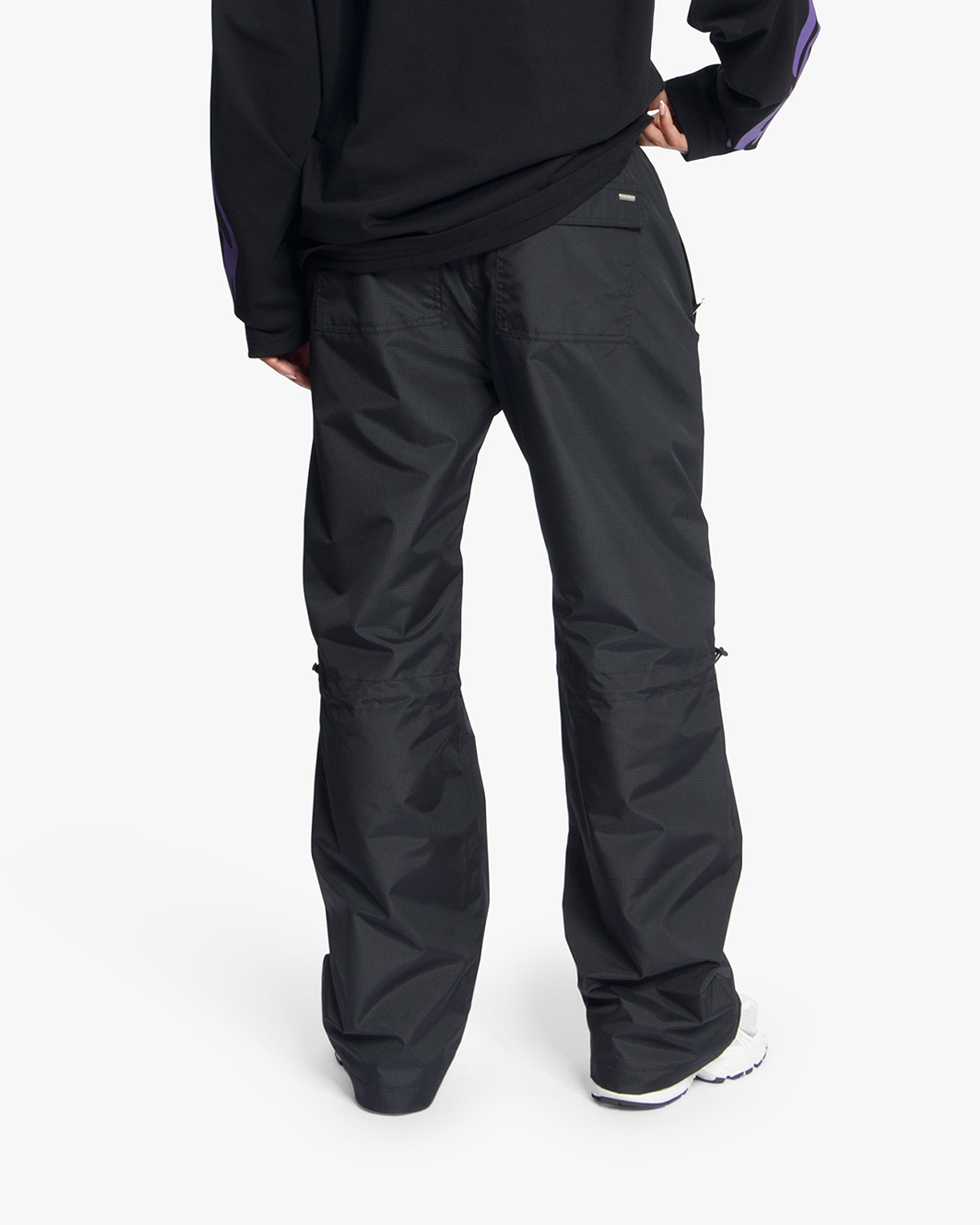 Croyez Relaxed Utility Pants | Black