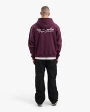 Croyez Talk And Play Zip Hoodie | Burgundy