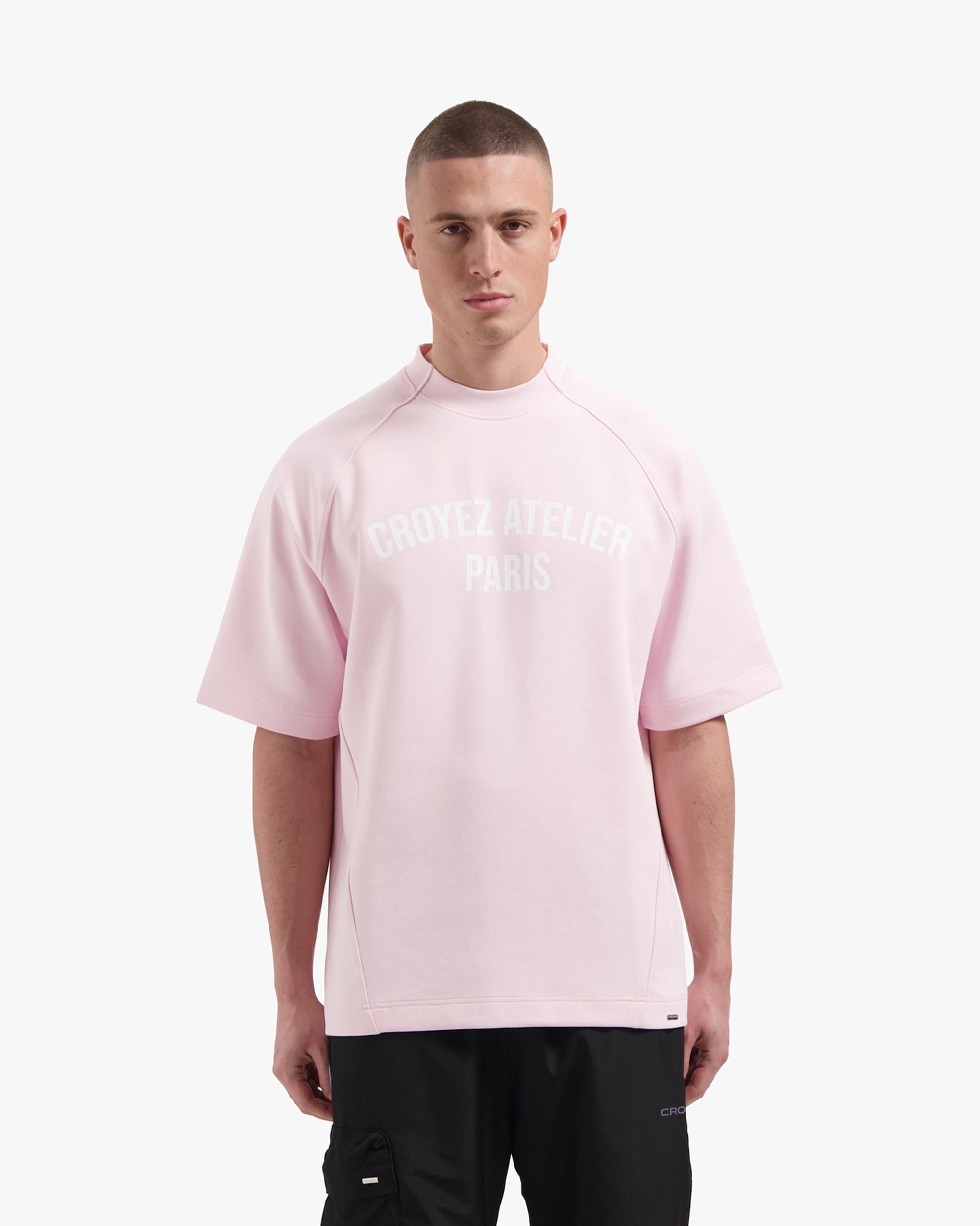 Croyez Raglan T-Shirt | Pink - Croyez