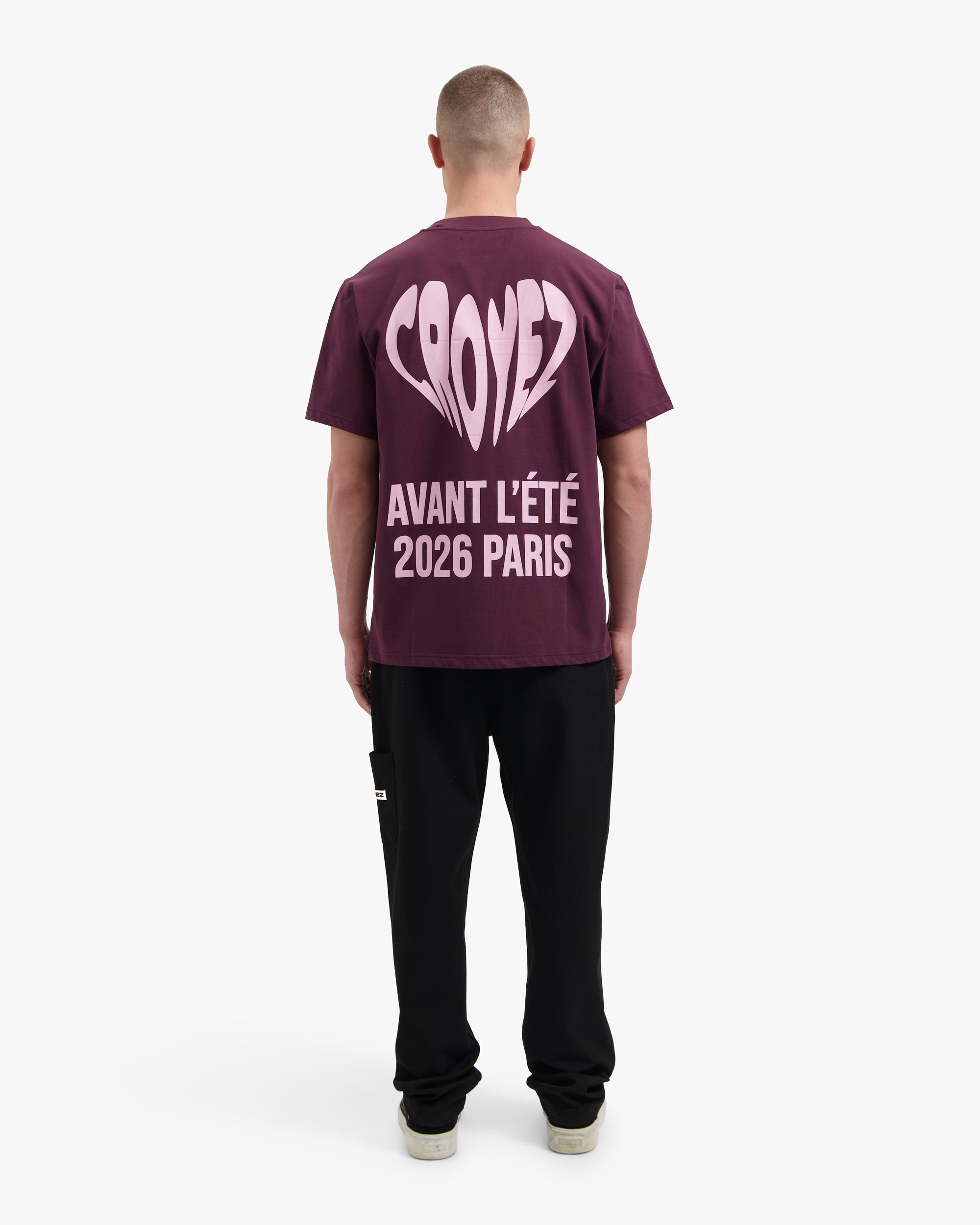 Croyez Classique T-Shirt | Burgundy - Croyez