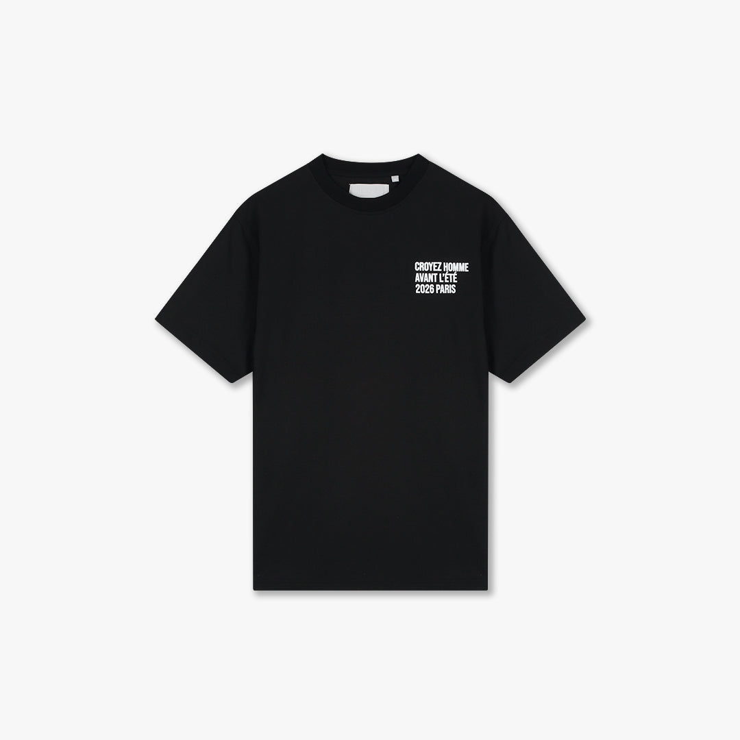  Croyez Classique T-Shirt | Black