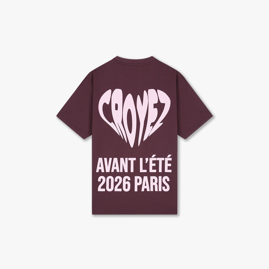 Croyez Classique T-Shirt | Burgundy