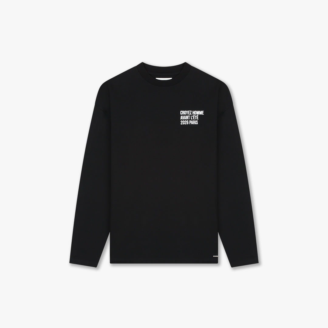  Croyez Classique Longsleeve | Black