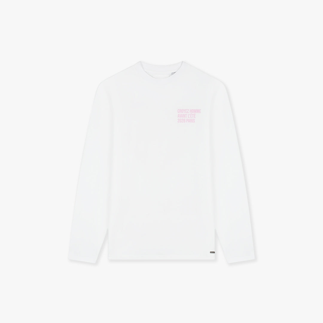  Croyez Classique Longsleeve | White