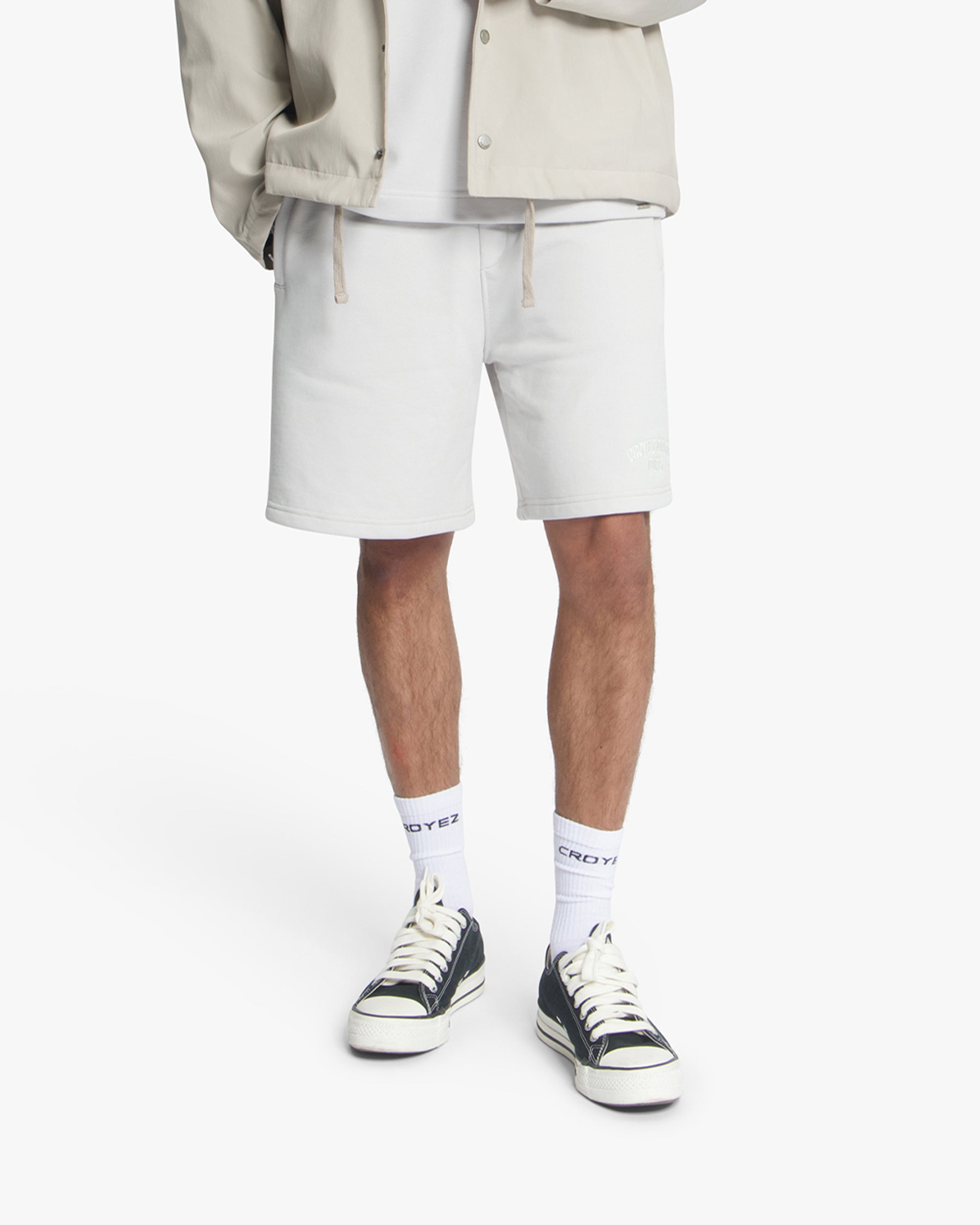 Croyez Heavyweight Atelier Shorts | Light Grey