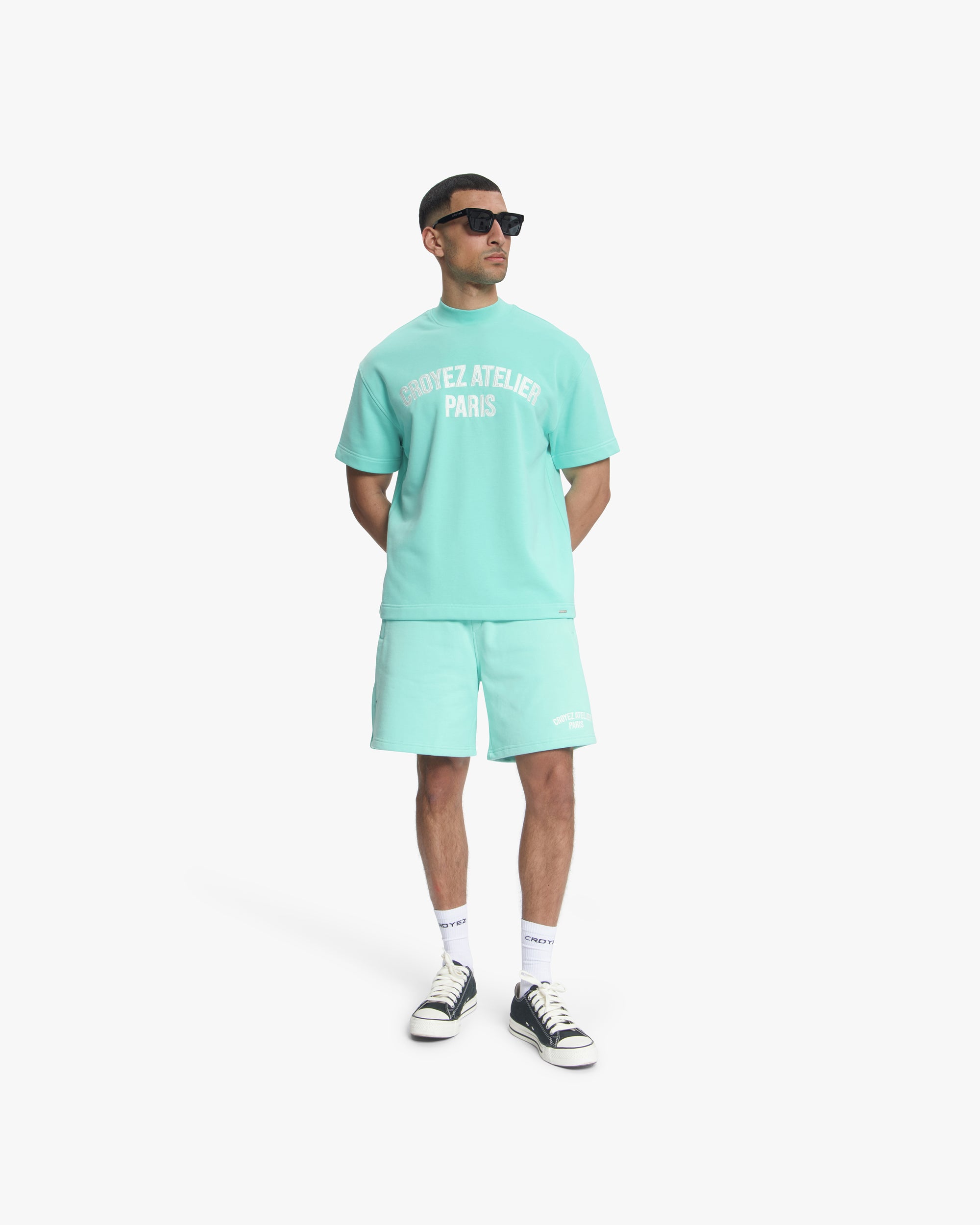 Croyez Heavyweight Atelier Shorts | Tiffany Blue