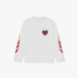 Croyez Heart On Fire Longsleeve | Off-White