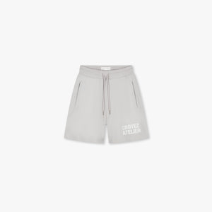 Croyez Sprayed Atelier Shorts | Light Grey