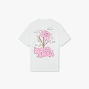 Croyez Fleur Heureuse T-Shirt | White