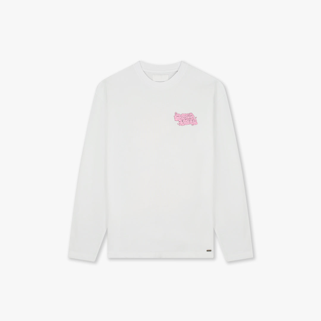 CRB30026021-Croyez_Fleur_Heureuse_Longsleeve-White_Front.jpg