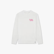 Croyez Fleur Heureuse Longsleeve | White