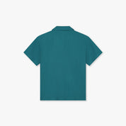 Croyez Plisse Shirt | Dark Teal