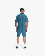 Croyez Plisse Shirt | Dark Teal