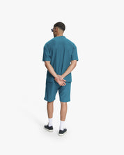 Croyez Plisse T-Shirt | Dark Teal