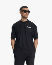 Croyez Plisse T-Shirt | Black