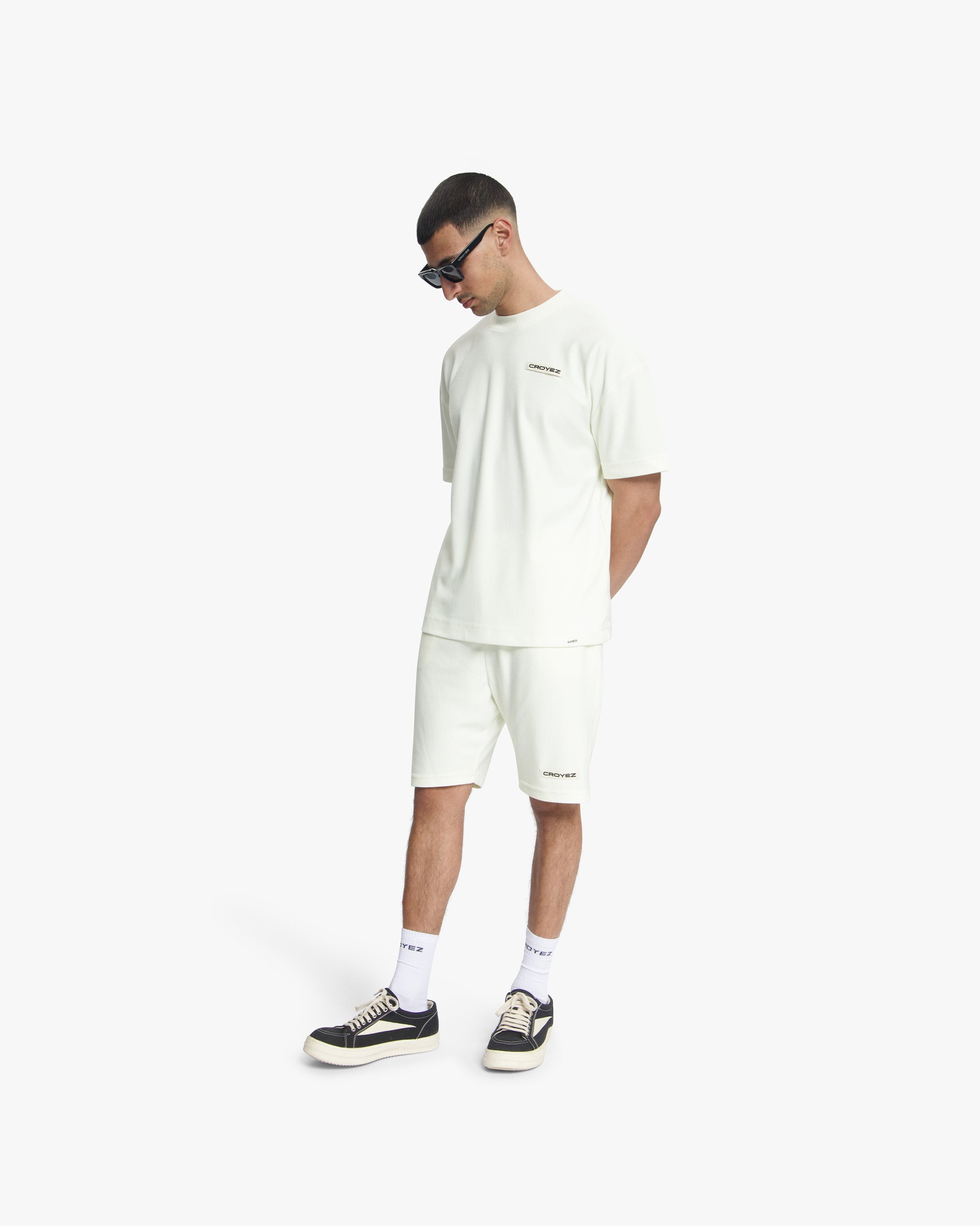 Croyez Plisse T-Shirt | Off-White