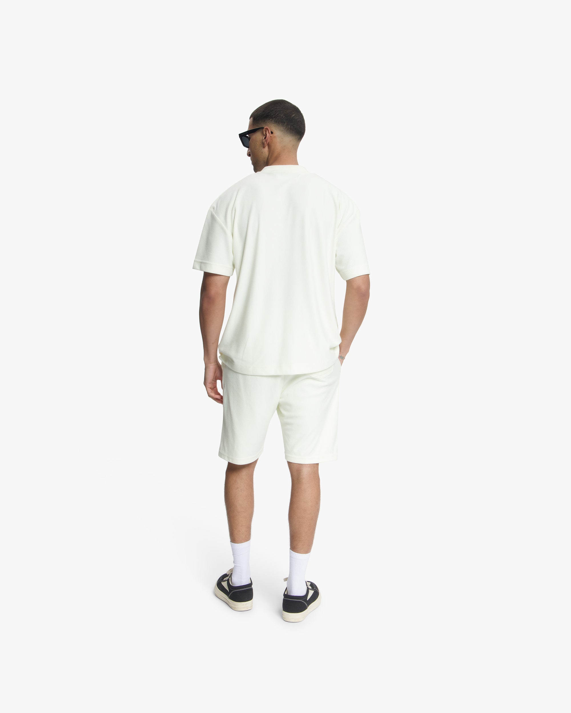 Croyez Plisse T-Shirt | Off-White
