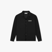 Croyez Plisse Longsleeve Shirt | Black